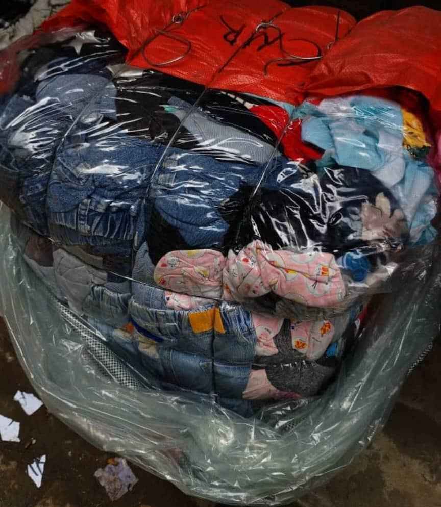 CHILDREN BALE OF CLOTHING BULK ORDER — 55kg & 100kg (Grade A & AB)