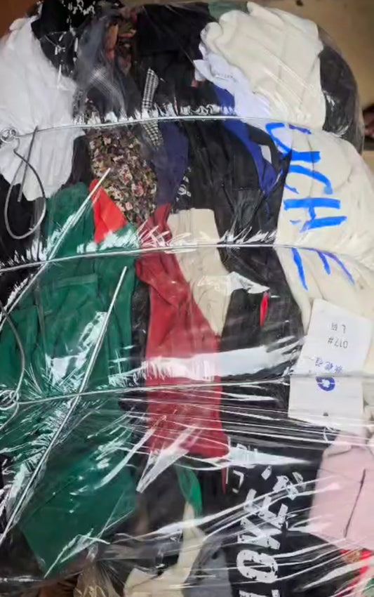 China Palazzo,jumpsuit, cotton/silk nighty, mix trousers Bale— 100kg (Grade A).