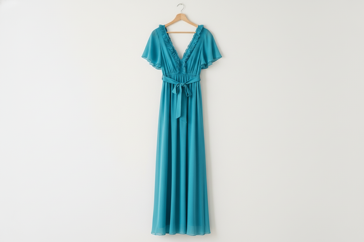 China (100kg) chiffon Gown - Bale Sharing. - Thrifted by Slimmiedija