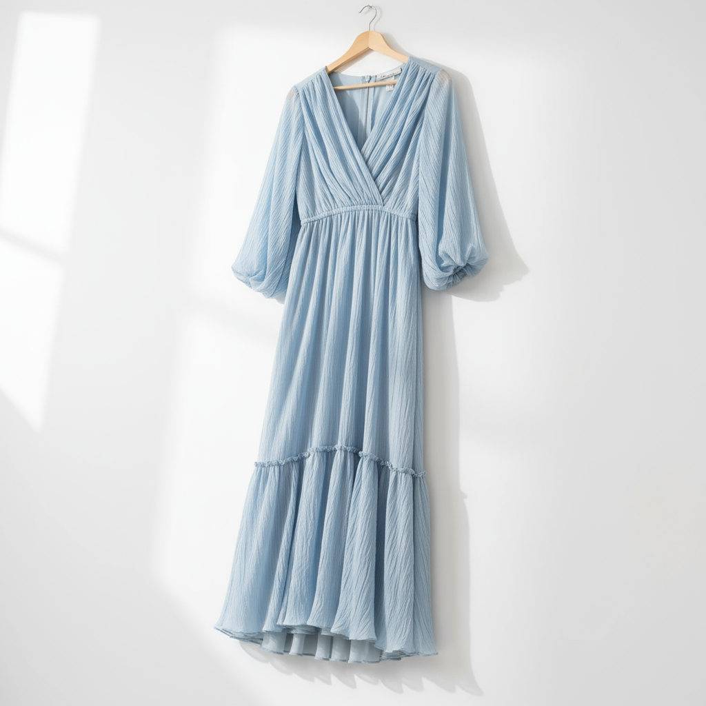 China (100kg) chiffon Gown - Bale Sharing. - Thrifted by Slimmiedija