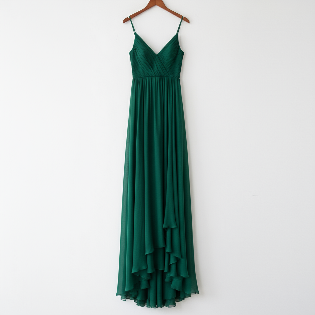Uk (55kg) chiffon Gown - Bale Sharing. - Thrifted by Slimmiedija
