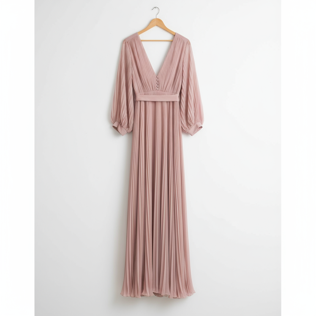 Uk (55kg) chiffon Gown - Bale Sharing. - Thrifted by Slimmiedija