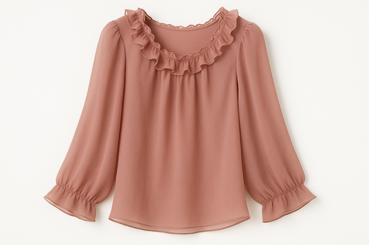 China (100kg) Chiffon/Silk Top - Bale Sharing. - Thrifted by Slimmiedija